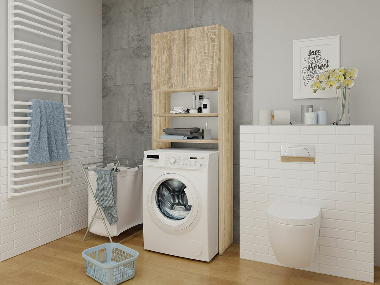 Fürdőszoba polc Bonito, Szín: Sonoma tölgy