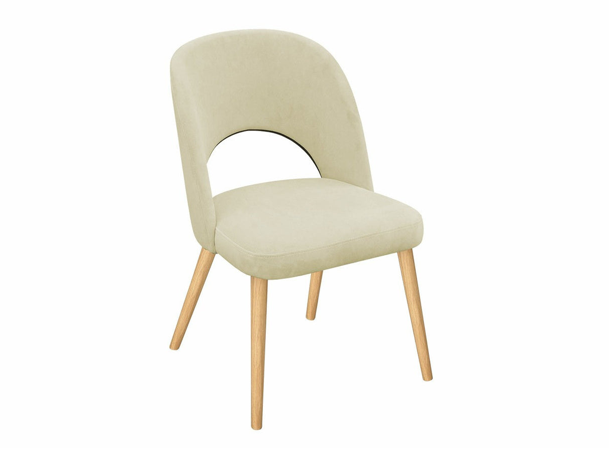 Szék K84 (JK84), Kárpit: Magic Velvet 2201, Fa színe: Bükkfa