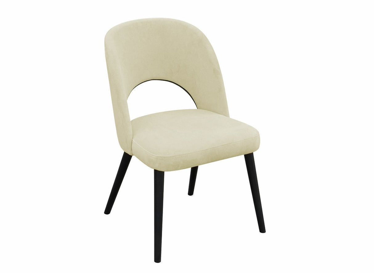 Szék K84 (JK84), Kárpit: Magic Velvet 2201, Fa színe: Fekete