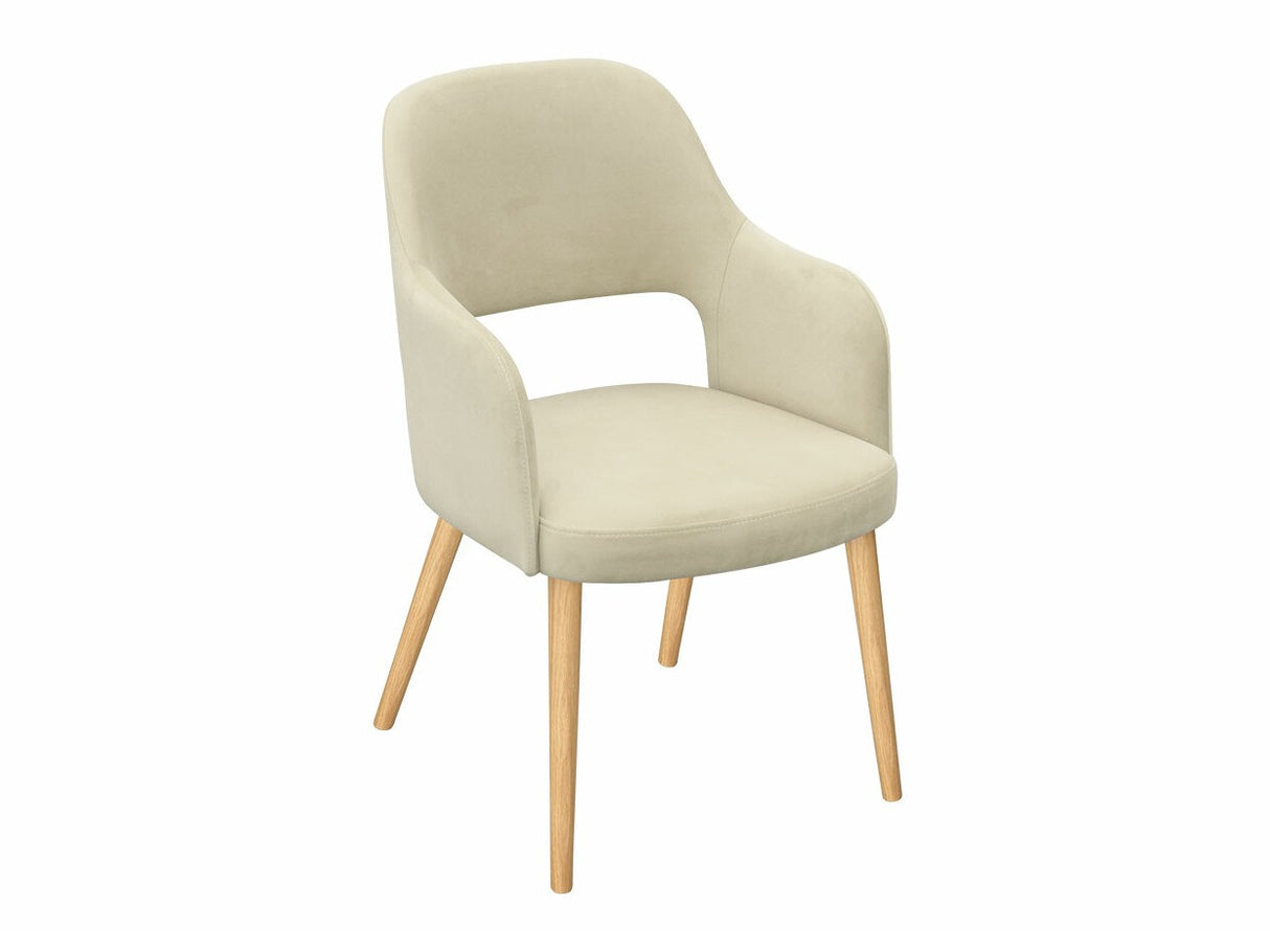 Szék K85 (JK85 R), Kárpit: Magic Velvet 2201, Fa színe: Bükkfa