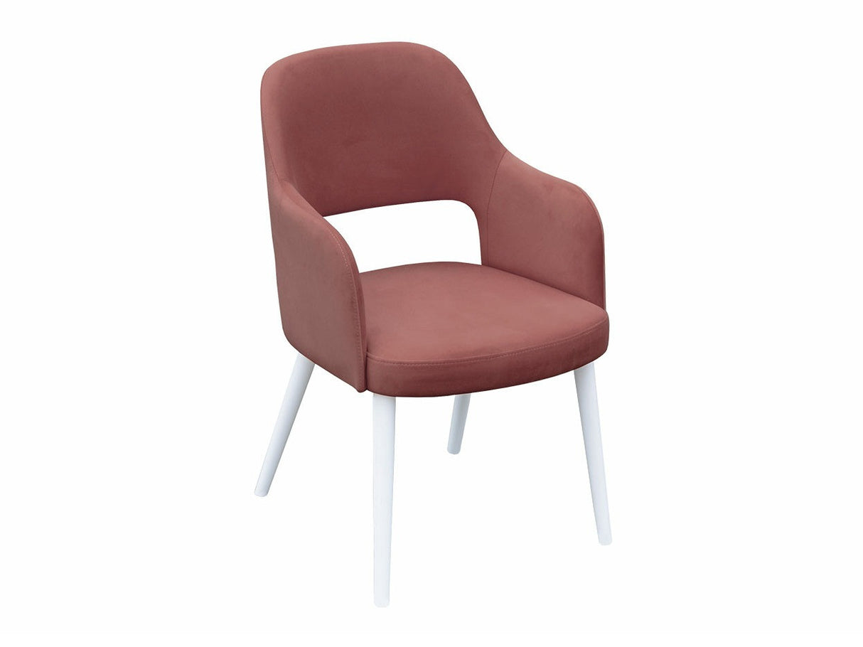 Szék K85 (JK85 R), Kárpit: Magic Velvet 2258, Fa színe: Fehér