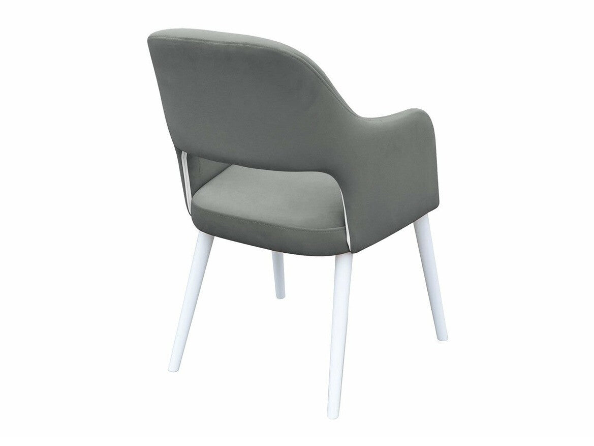 Szék K85 (JK85 R), Kárpit: Magic Velvet 2217, Fa színe: Fehér