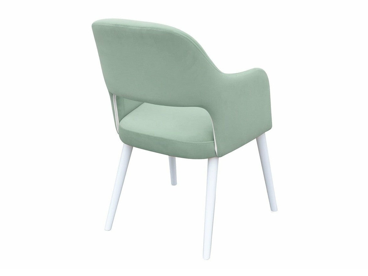 Szék K85 (JK85 R), Kárpit: Magic Velvet 2227, Fa színe: Fehér