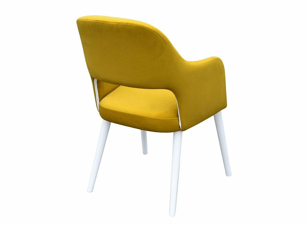 Szék K85 (JK85 R), Kárpit: Magic Velvet 2234, Fa színe: Fehér