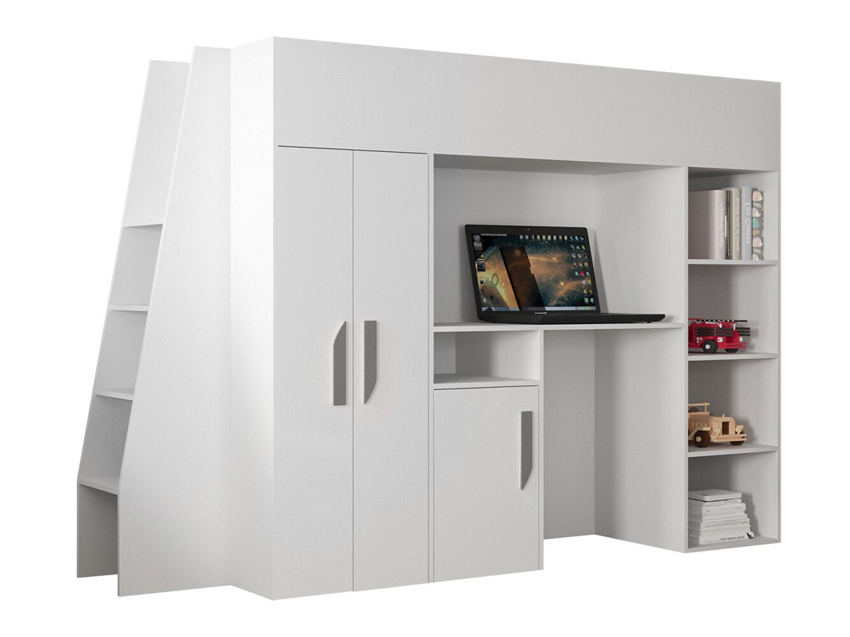 Galériaágy PARTY 15 (Pen 15), Szín: Fehér + Fényes fehér + Szürke