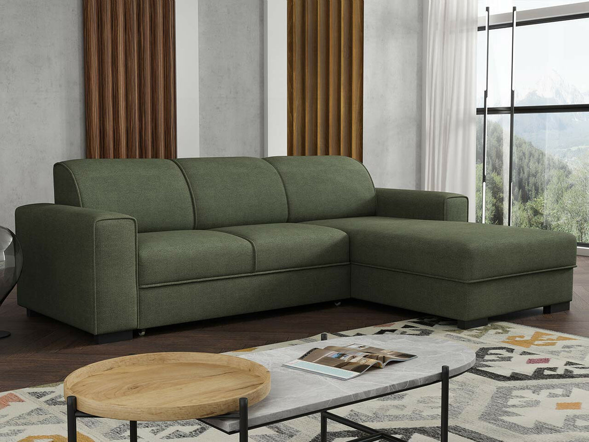 Sarokkanapé Luis (Karmittes), Szín: Crown 12, Változatok: Jobbos