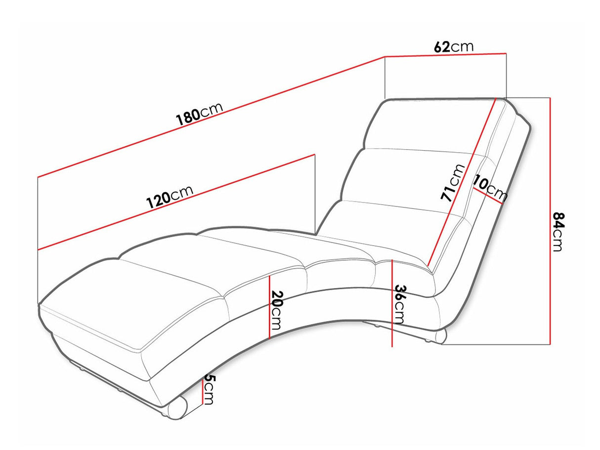 Heverő Holiday (Laguna 60), Szín: Kronos 07