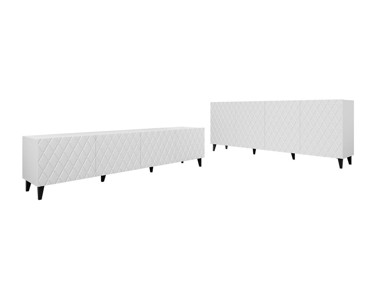 Nappali szett Meble ASTI I (Deziko), Szín: Fehér