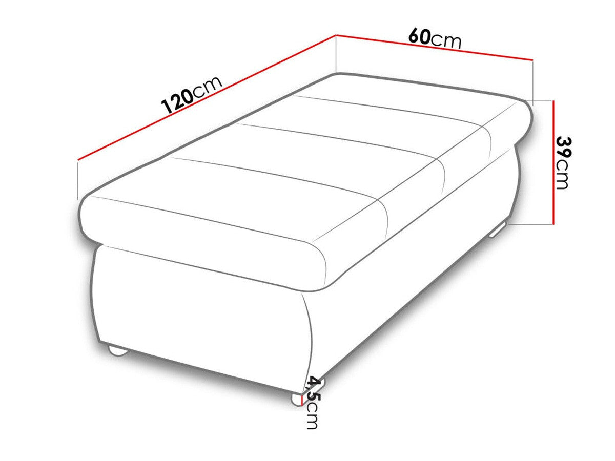 Puha pad BANGKOK / Caro D, Szín: Venus Velvet 2921 + Miu 2059