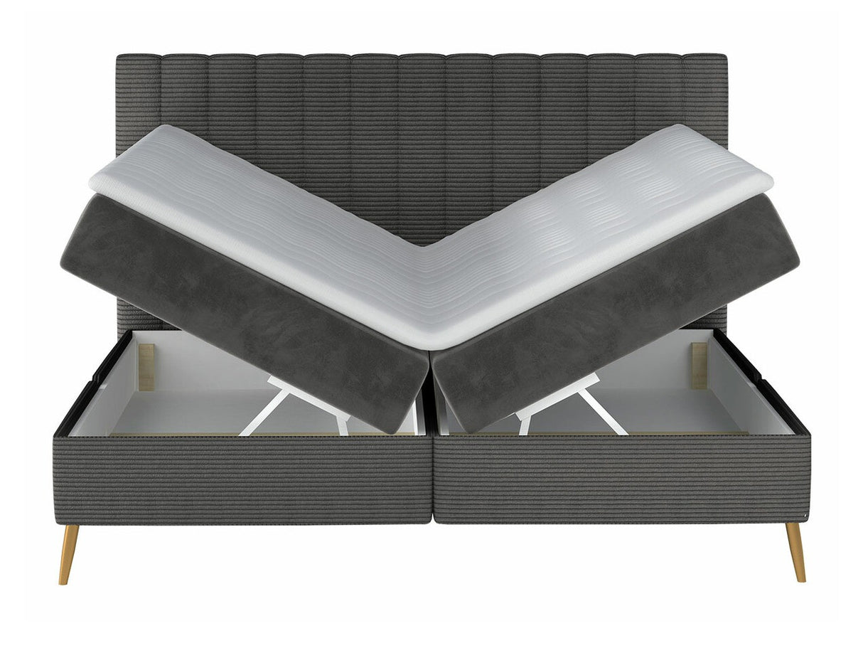 Kontinentális ágy Cindy (Tosseri), Szín: Poso 100 + Paros 01, Alvó felület mérete: 140 x 200 cm