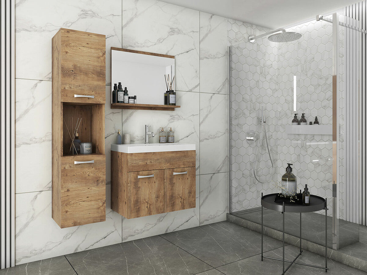 Fürdőszoba garnitúra Montreal (Floryna), Szín: Dió