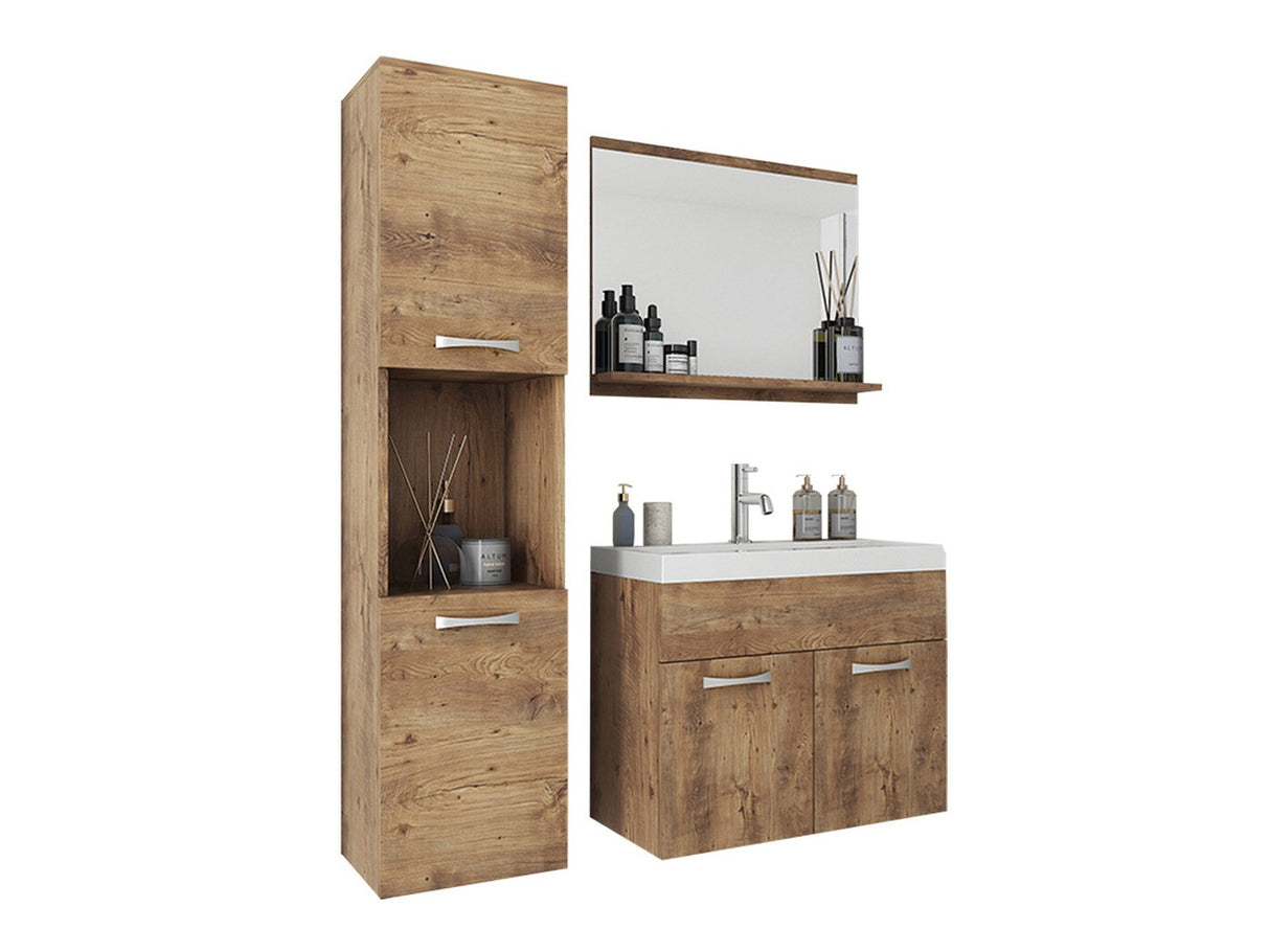 Fürdőszoba garnitúra Montreal (Floryna), Szín: Dió