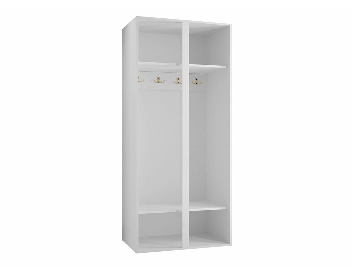 Gardróbszekrény ORION RYFEL SLIM (Towiro 2D) (Fekete)