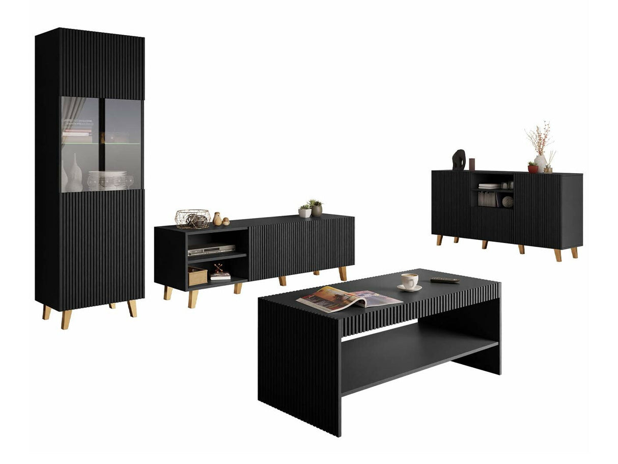 Nappali szett PAFOS I (Sinenko I) (Fekete)