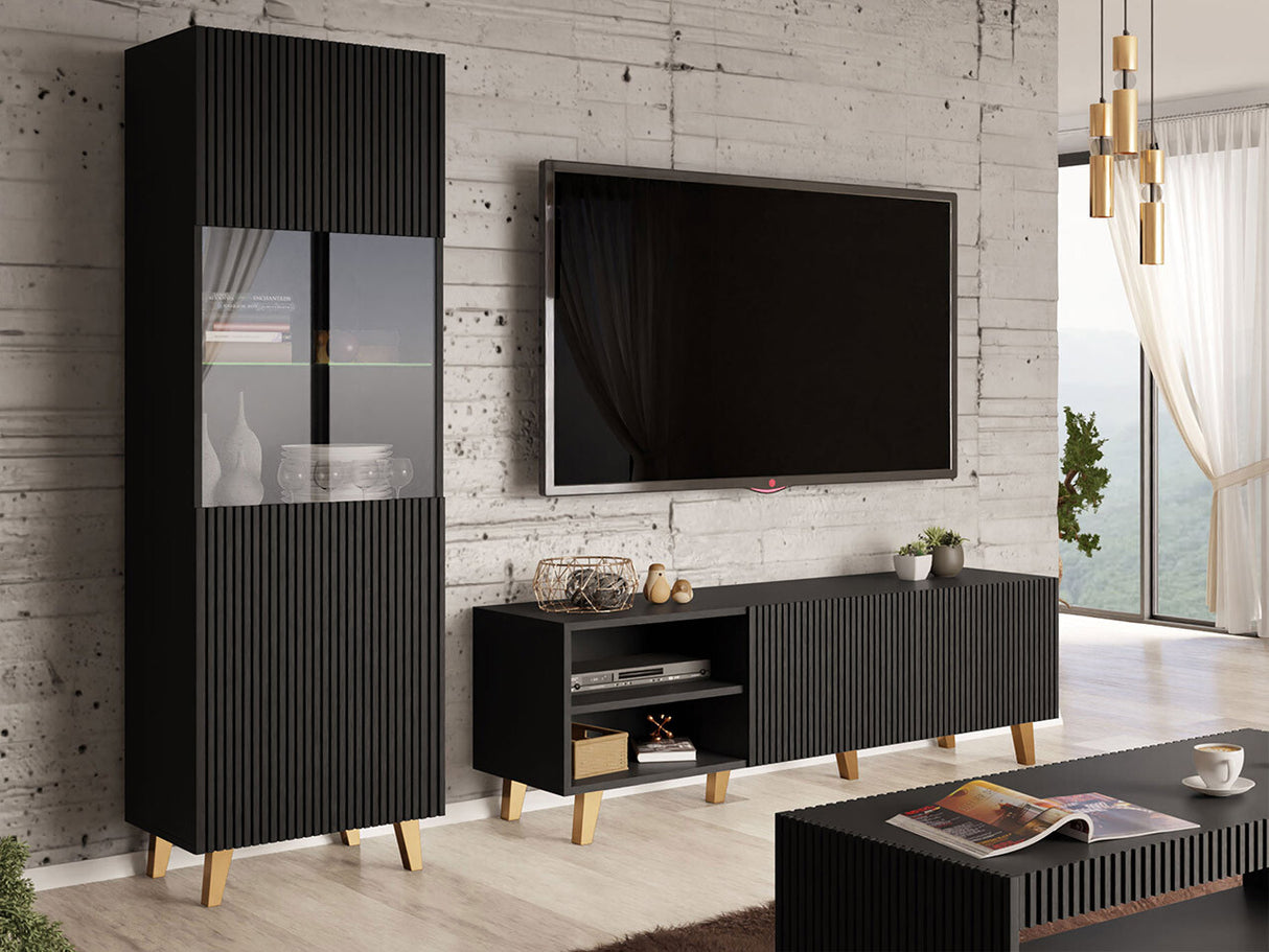 Nappali szett PAFOS II (Sinenko II) (Fekete)