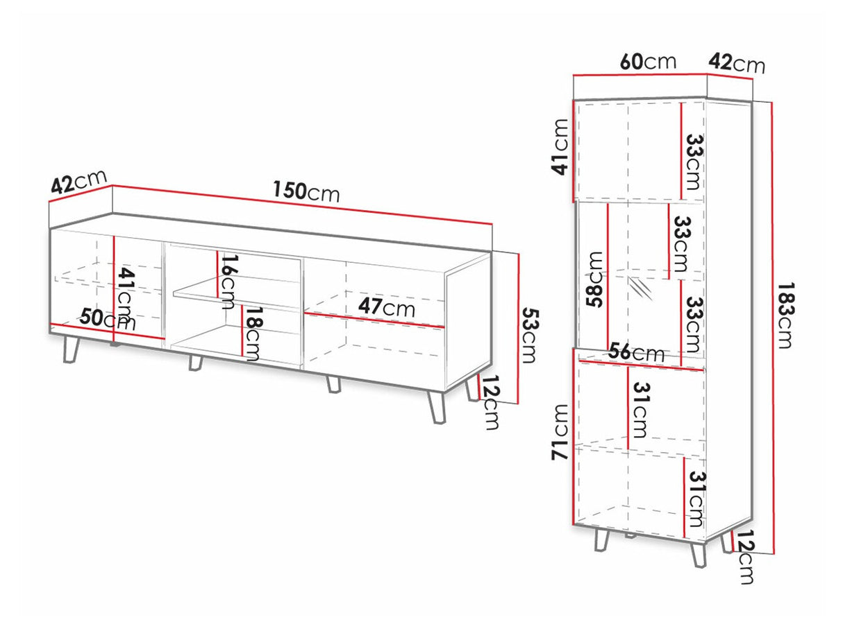 Nappali szett PAFOS II (Sinenko II) (Fehér)