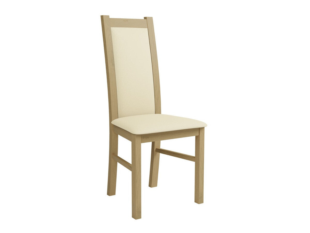 Szék K17 (JK17), Fa színe: Sonoma tölgy, Kárpit: Öko bőr Soft 018