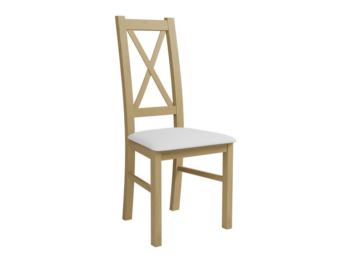 Szék K22 (JK22), Fa színe: Sonoma tölgy, Kárpit: Öko bőr Soft 017