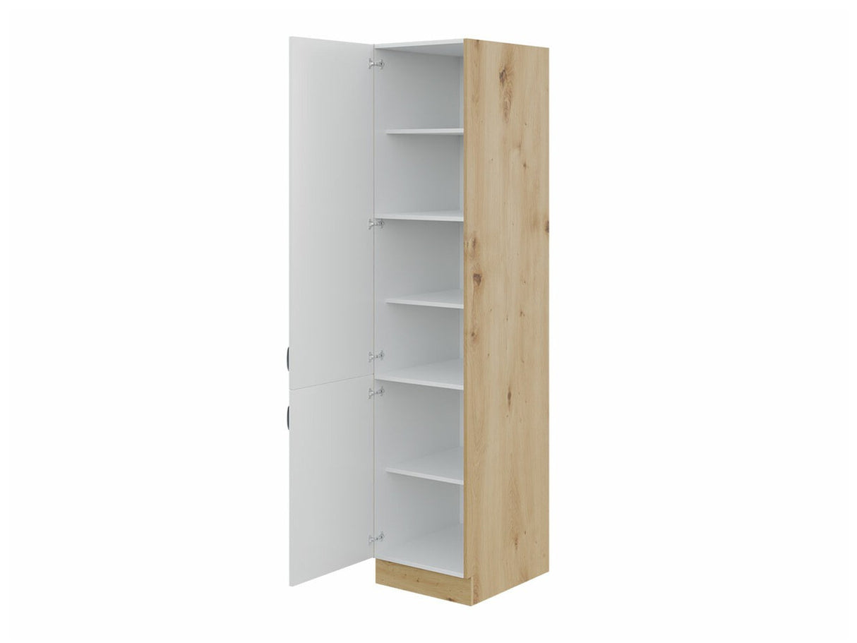 Moduláris szekrény ajtókkal 40 DK-210 2F RETROLINE (Fehér)