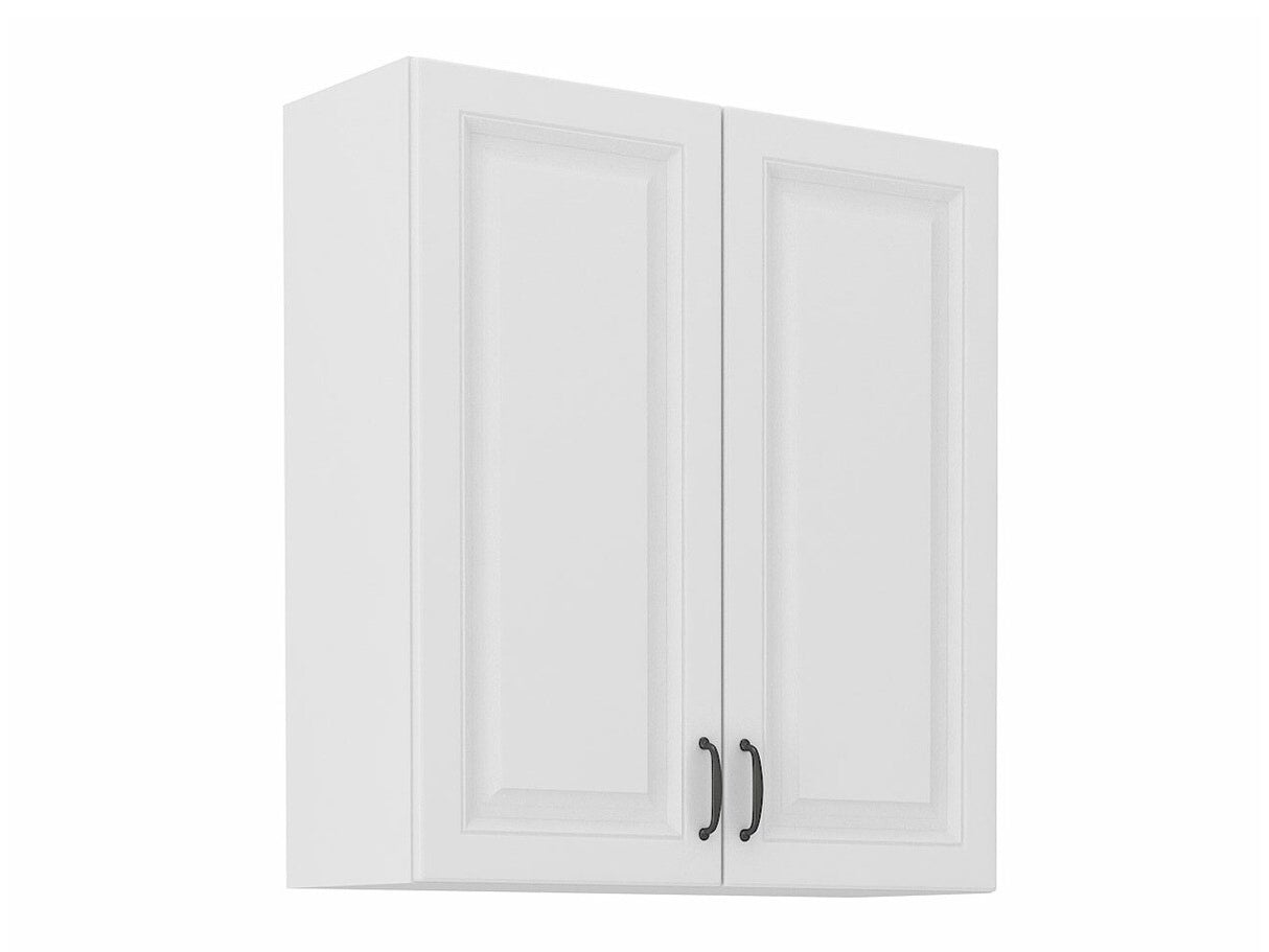 Moduláris fali szekrény 80 G-90 2F RETROLINE, (Fehér)