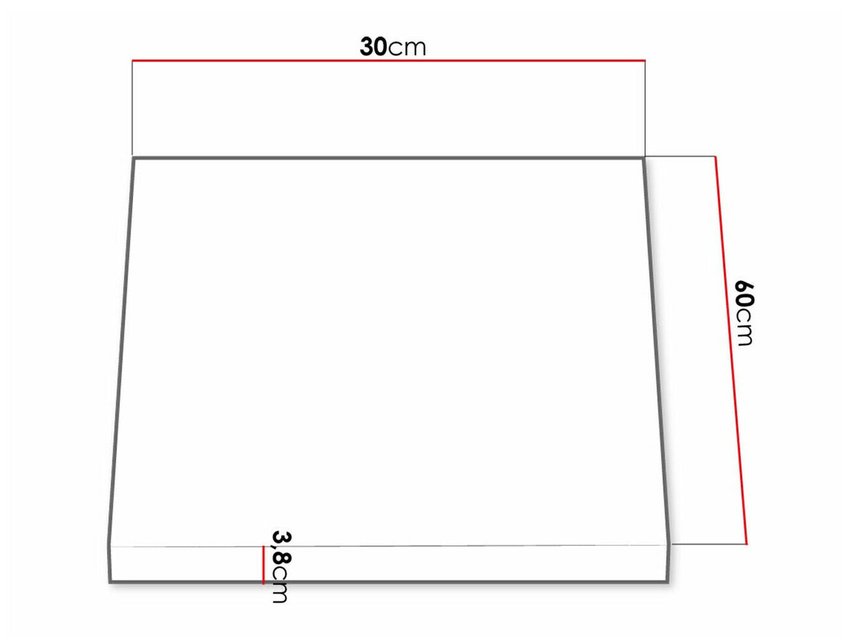 Munkalap Retroline, Asztallap alakja: Egyszerű, Munkalap hossza: 300 mm
