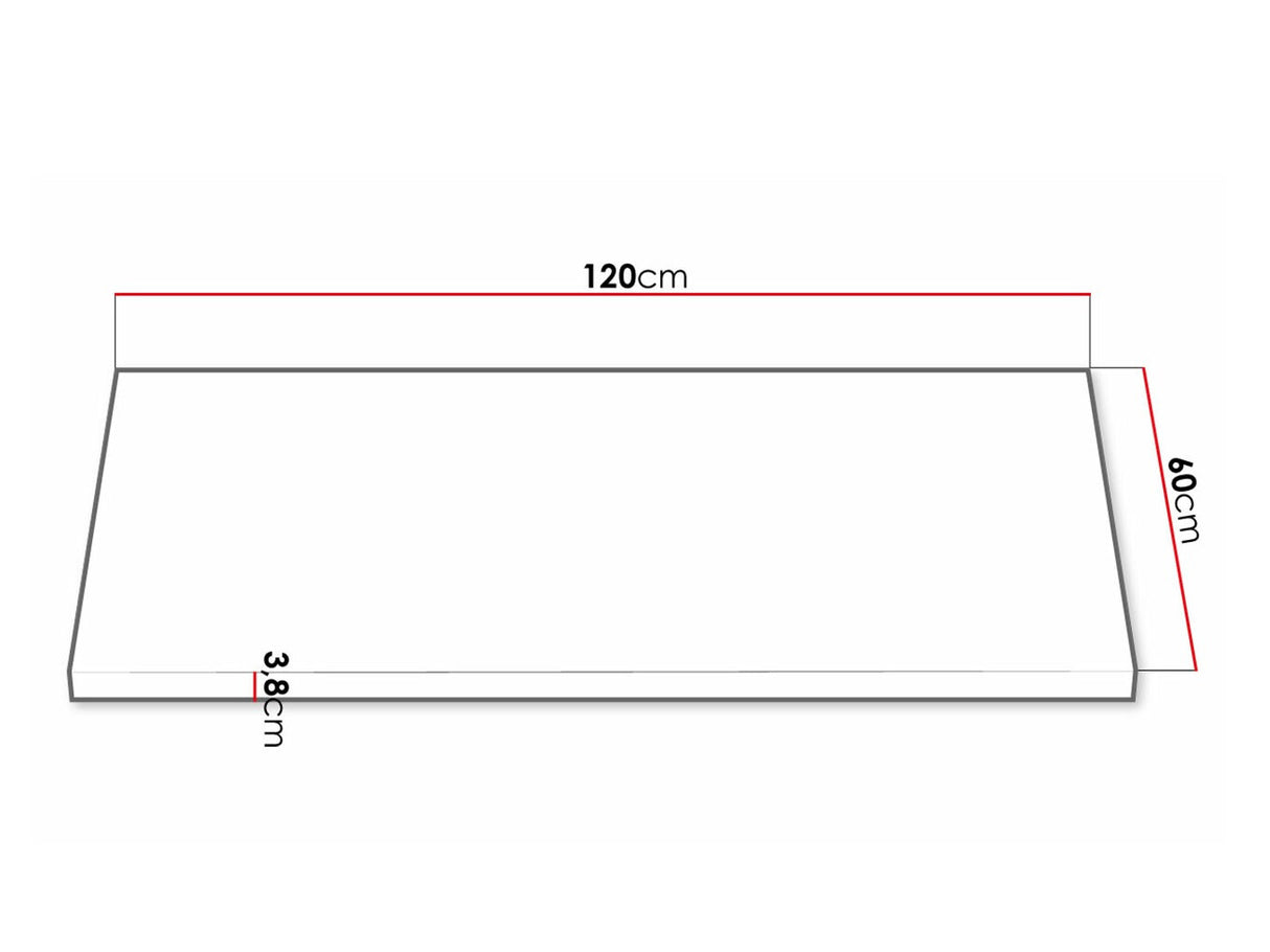 Munkalap Retroline, Asztallap alakja: Egyszerű, Munkalap hossza: 1200 mm