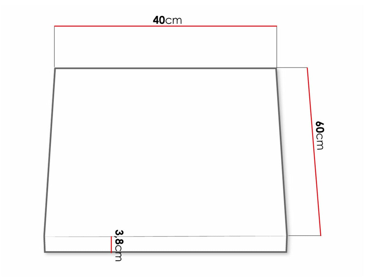 Munkalap Retroline, Asztallap alakja: Balos, Munkalap hossza: 400 mm