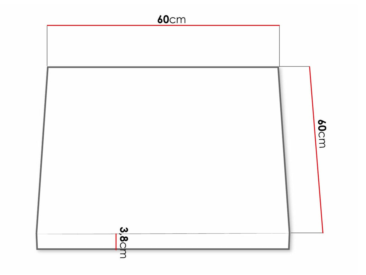 Munkalap Retroline, Asztallap alakja: Balos, Munkalap hossza: 600 mm