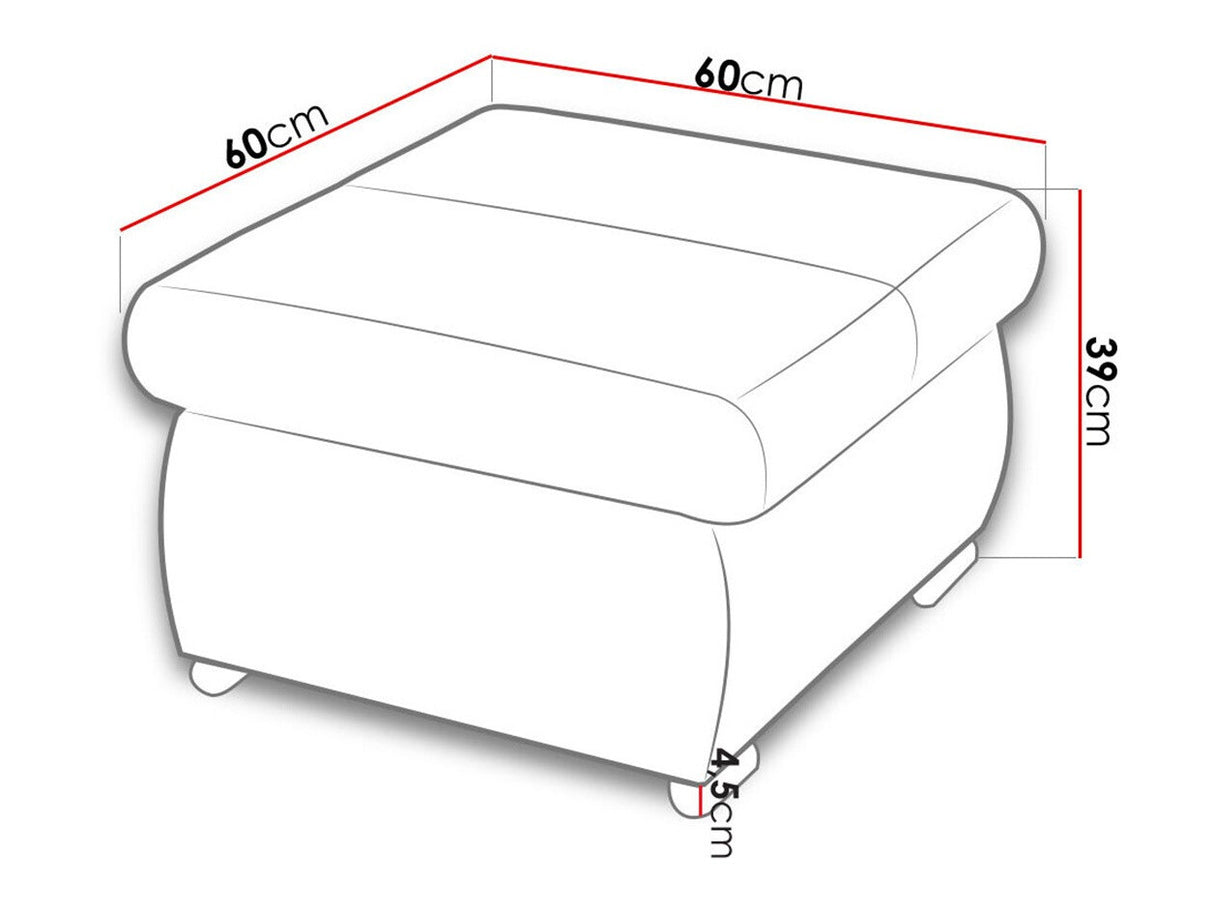 Puff Orkan M (Herkules), Szín: Uttario Velvet 2955