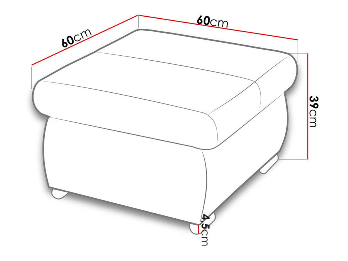 Puff Orkan M (Herkules), Szín: Venus Velvet 2916