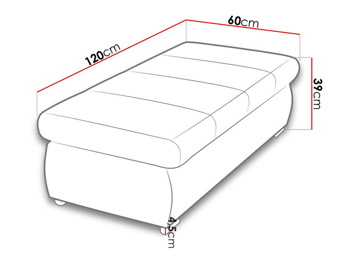 Puha pad Orkan D (Herkules), Szín: Uttario Velvet 2951