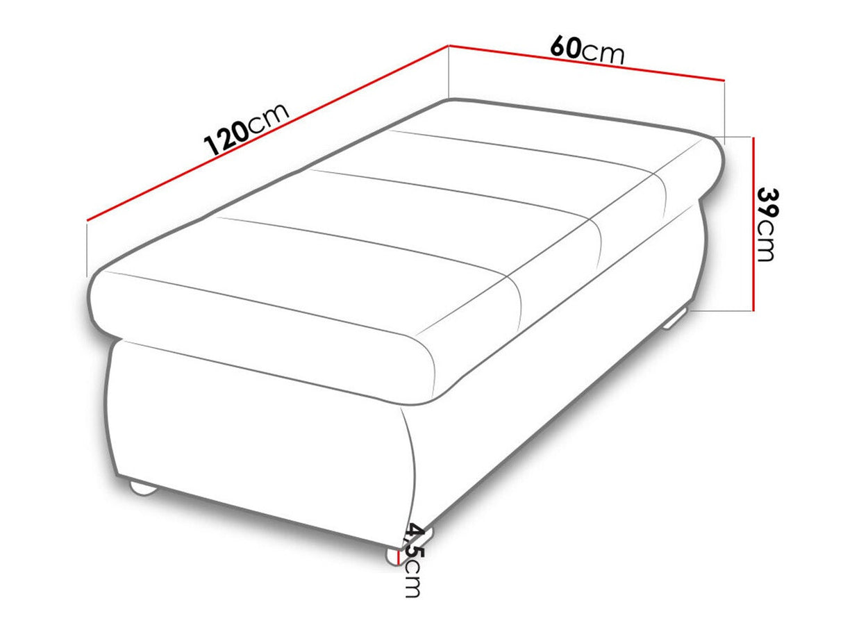 Puha pad Orkan D (Herkules), Szín: Uttario Velvet 2954