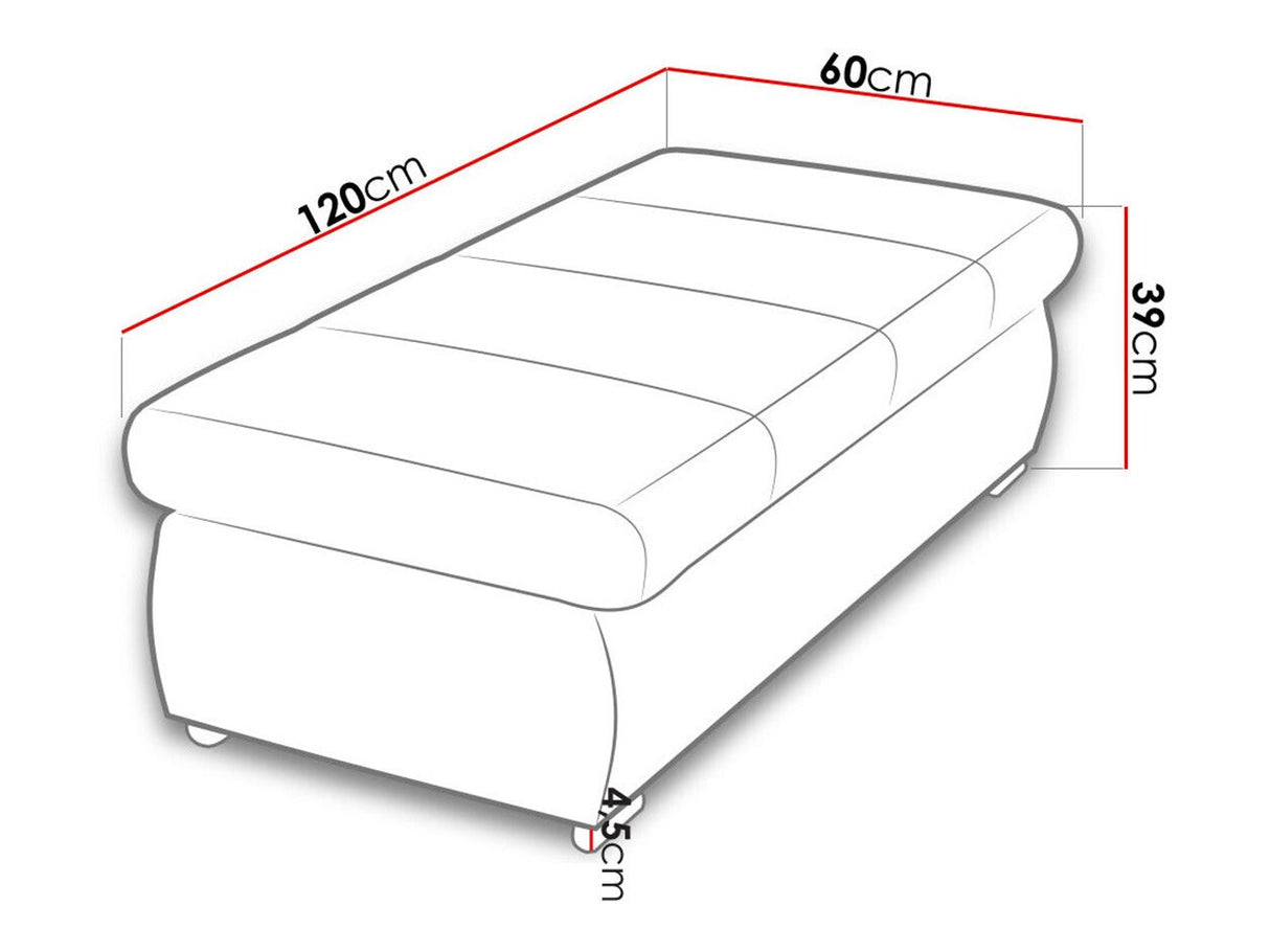 Puha pad Orkan D (Herkules), Szín: Uttario Velvet 2964