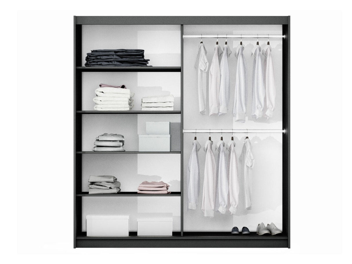 Gardróbszekrény VIGO 200), Szekrény szélessége: 200 cm