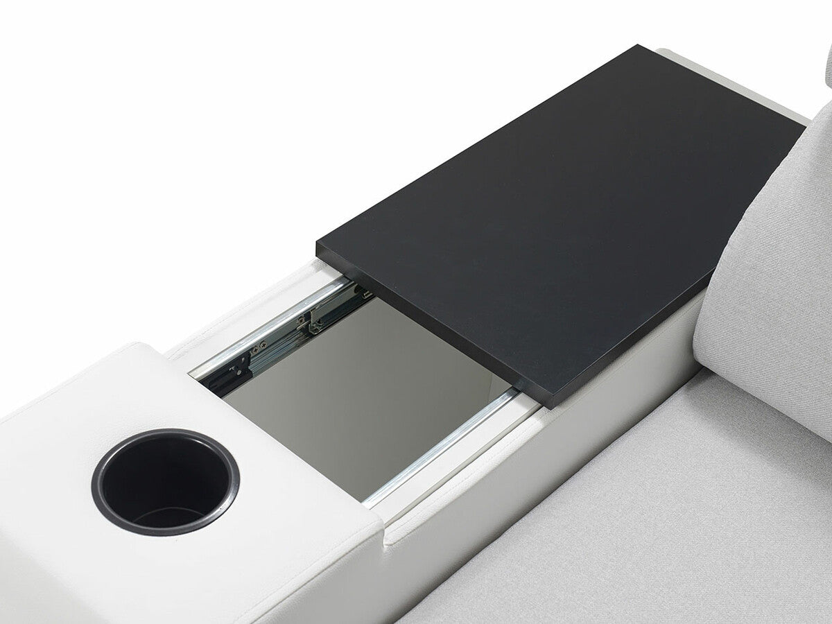 Sarokkanapé PERSEO I MINI, Szín: Öko bőr Soft 011 + Luxo 6601 + Evo 32, Változatok: Balos