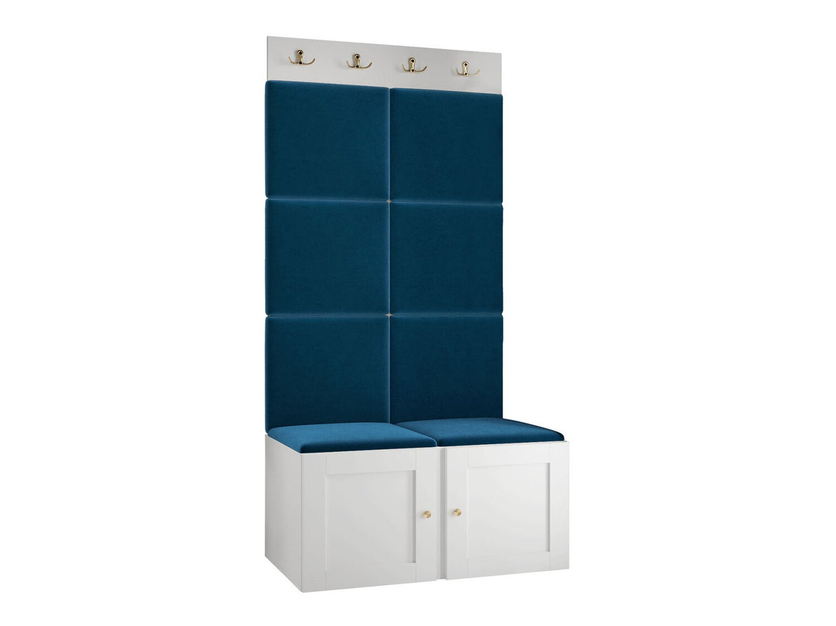 Előszoba garnitúra Orion Ryfel Ramiro IV (Tavasz), Keret színe: Fehér, Puha falpanel színe: Manila 26