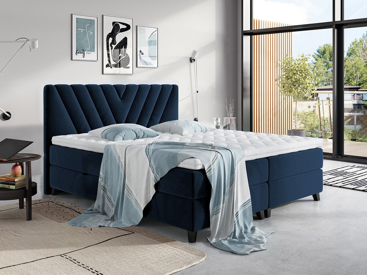 Kontinentális ágy Romantic (Horesja), Szín: Fresh 11, Alvó felület mérete: 140 x 200 cm