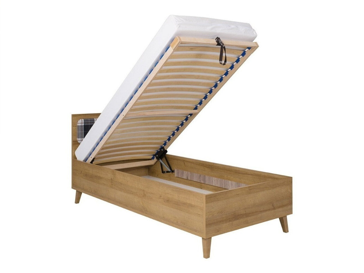 Ágy MEMONE (Temero), Szín: Arany tölgy + lobox 05