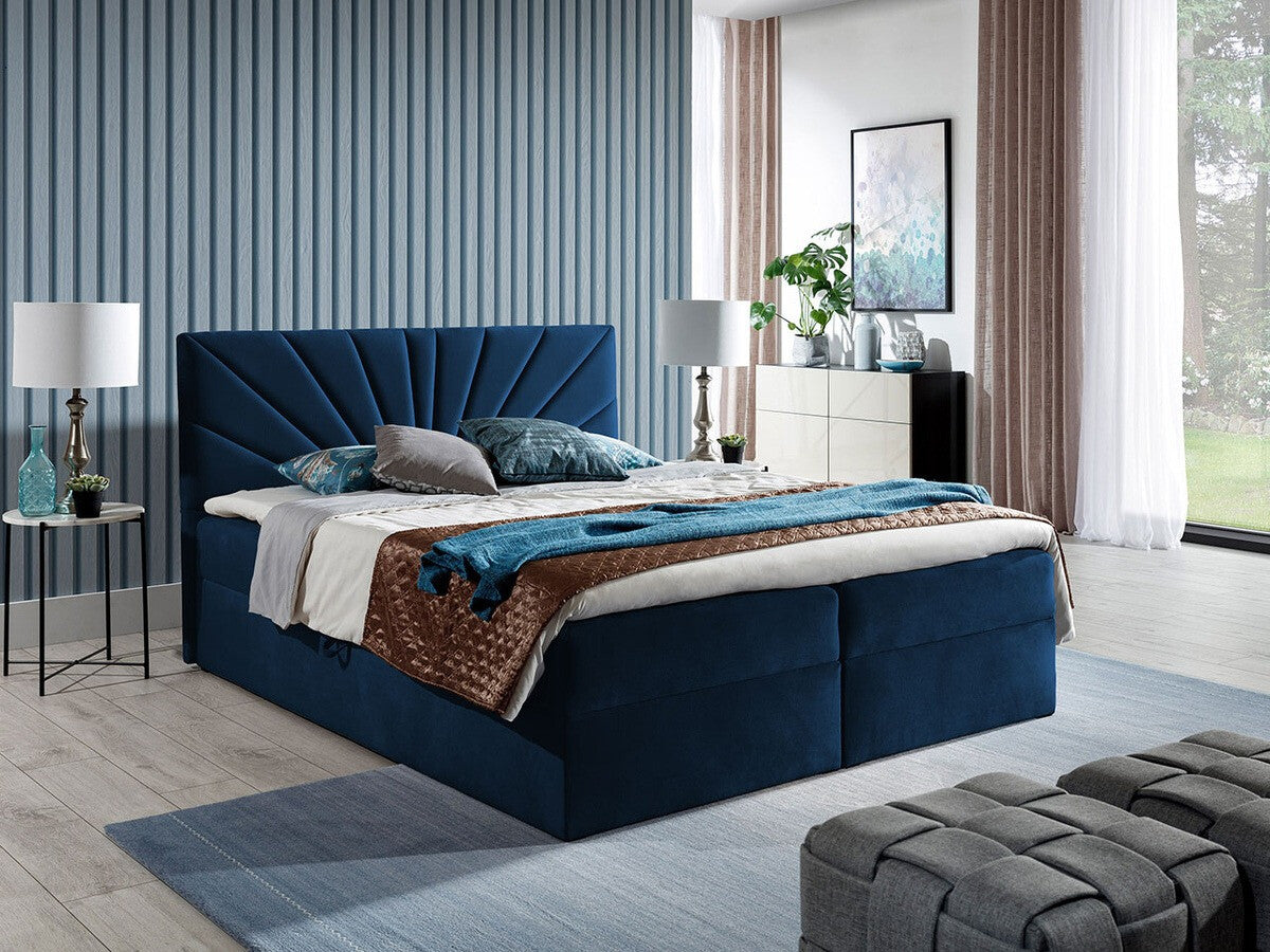 Kontinentális ágy TOP 4, Szín: Kronos 09, Alvó felület mérete: 180 x 200 cm