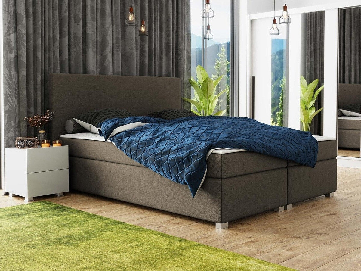 Kontinentális ágy Egyszerű (Materenko), Alvó felület mérete: 180 x 200 cm, Szín: Rico 03