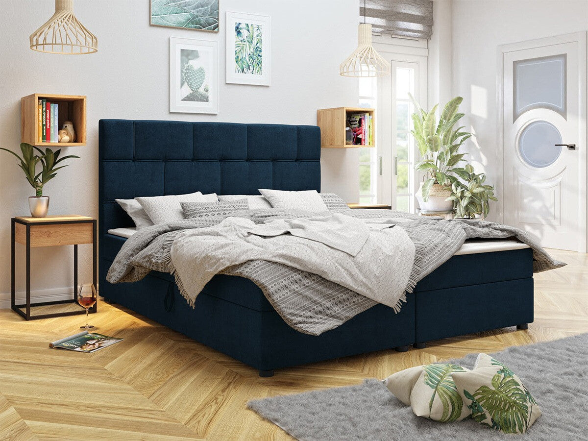 Kontinentális ágy Wall ( Bicyk ), Alvó felület mérete: 140 x 200 cm, Szín: Itaka 11