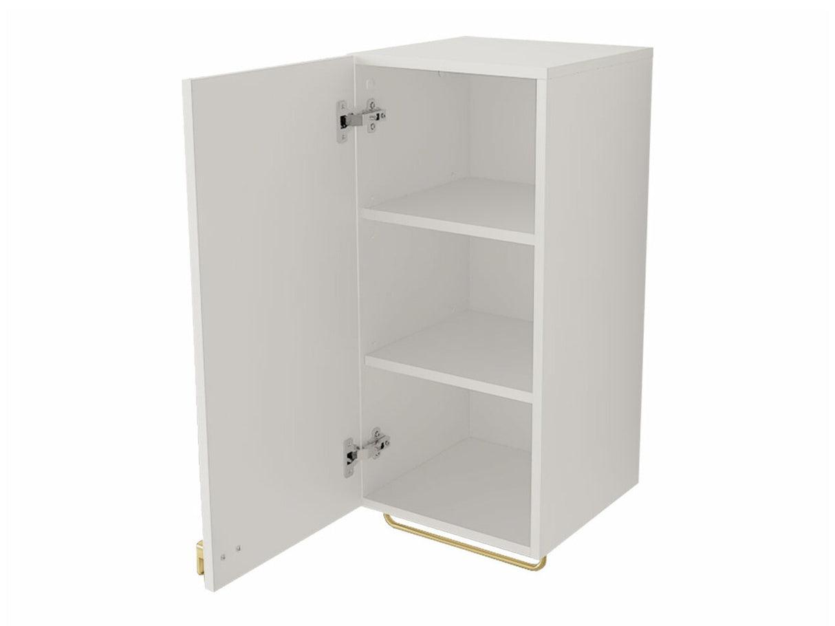 Fürdőszoba garnitúra Garianem IV, Szín: Fekete, Mosdókagyló: Igen