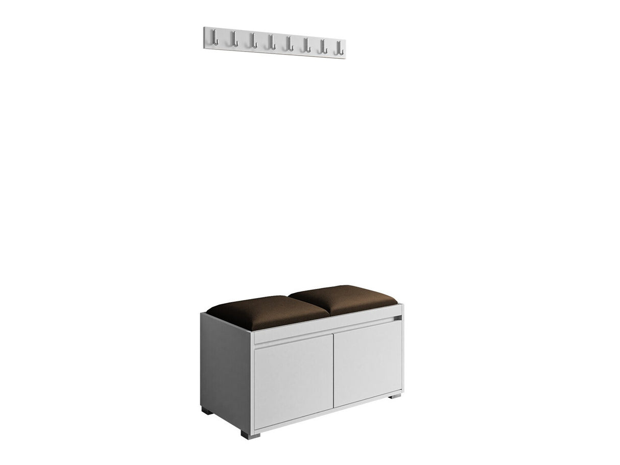 Előszoba garnitúra GRAWIS (Konkor) 80 + 2sz, Szín: Fehér + Manila 04