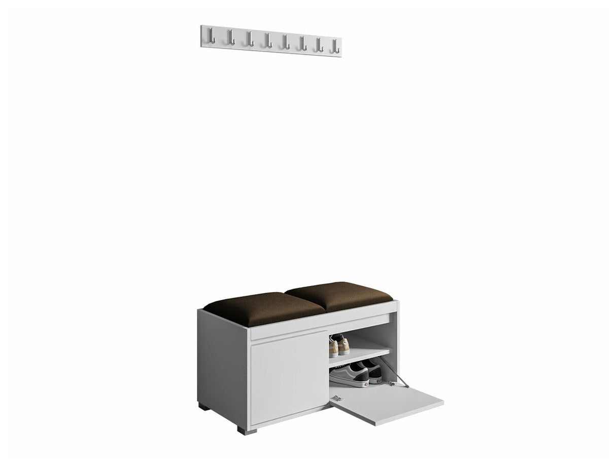 Előszoba garnitúra GRAWIS (Konkor) 80 + 2sz, Szín: Fehér + Manila 04