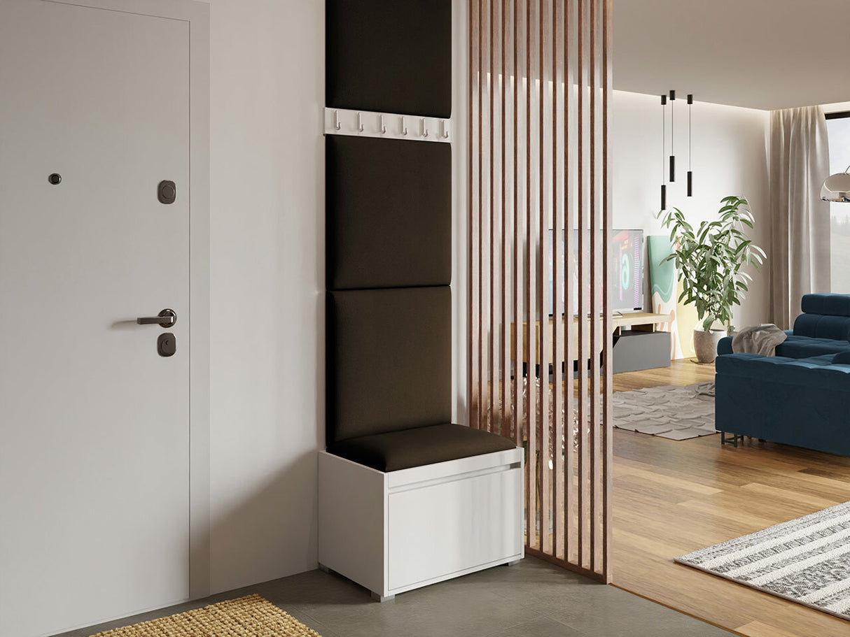 Előszoba garnitúra GRAWIS (Konkor) 60 VII, Szín: Fehér + Manila 04