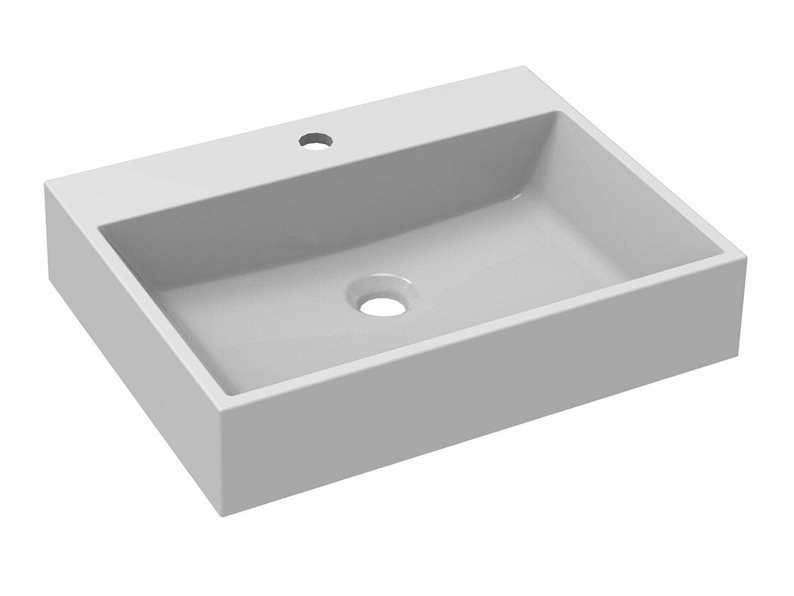 Fürdőszoba garnitúra Garianem IV, Szín: Fekete, Mosdókagyló: Igen