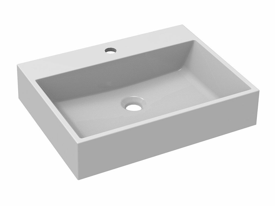 Fürdőszoba garnitúra GARIANO I, Szín: Fehér, Mosdókagyló: Igen