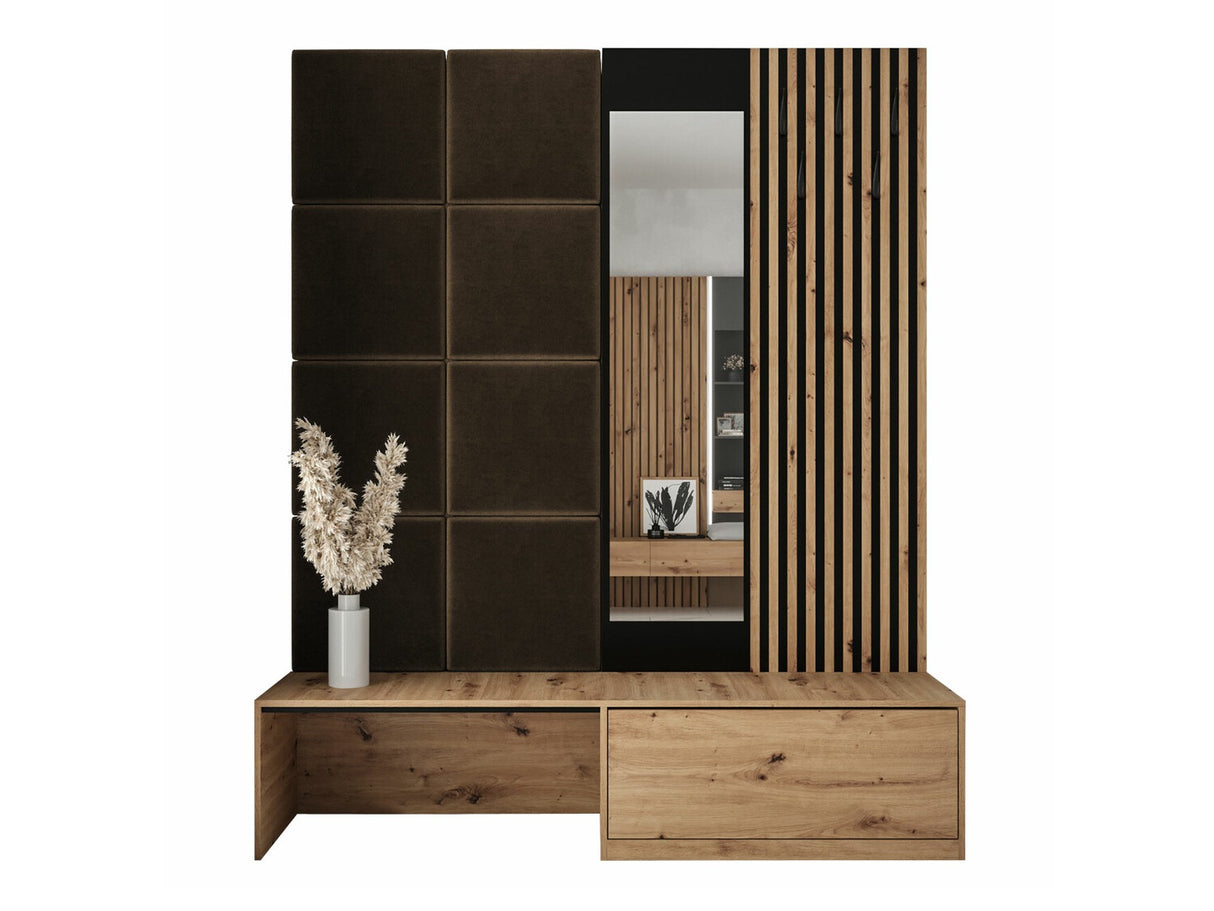 Előszoba garnitúra Premium I (Anrilot), Szín: Artisan tölgy + Manila 04