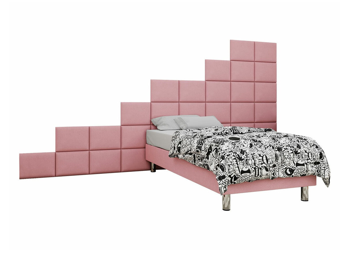 Kontinentális ágy LUX-BAZA 40x30 (Estelle-Baza) II 120 x 200 cm, Szín: Manila 09