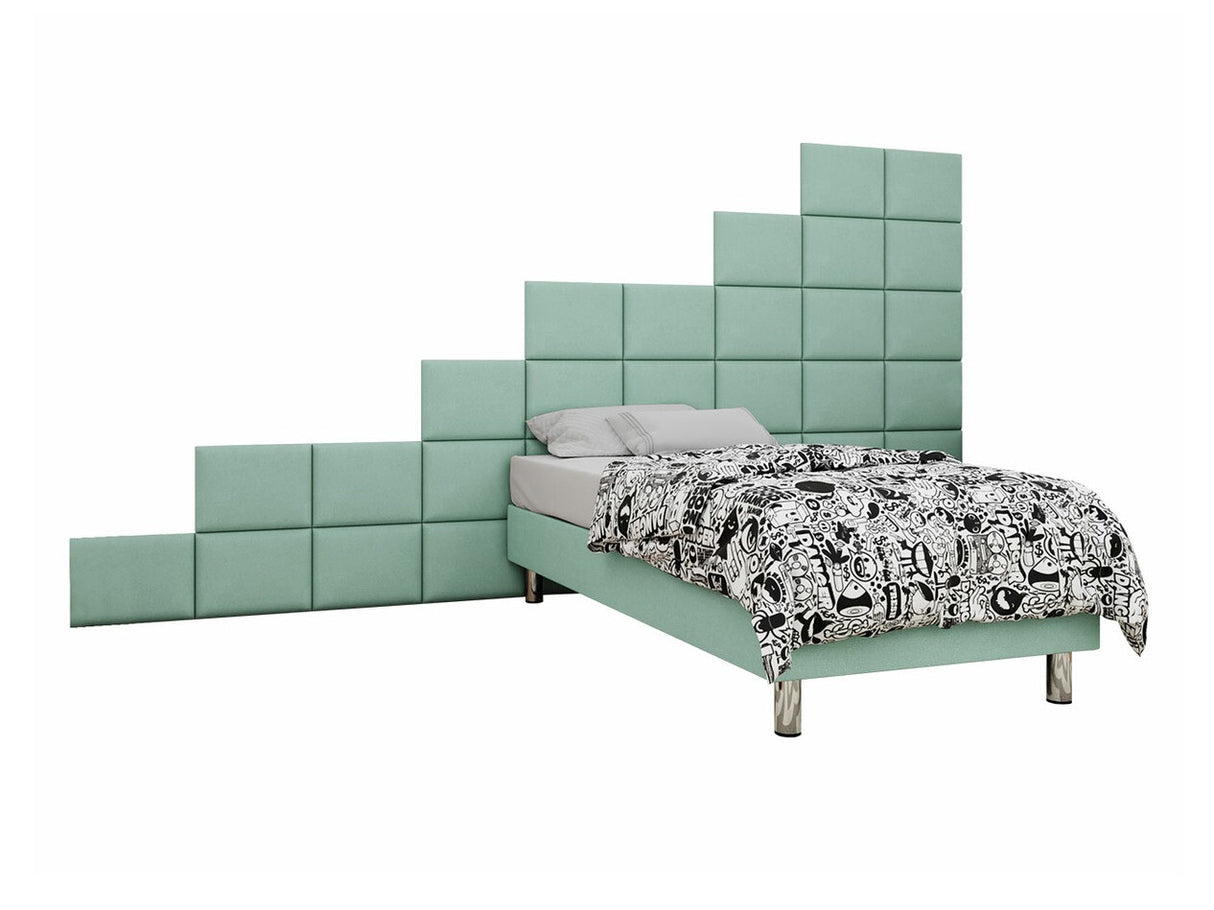 Kontinentális ágy LUX-BAZA 40x30 (Estelle-Baza) II 120 x 200 cm, Szín: Manila 11